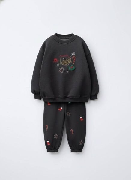 La’ciel  Paris Yeni Yıl Unisex Takım - Füme