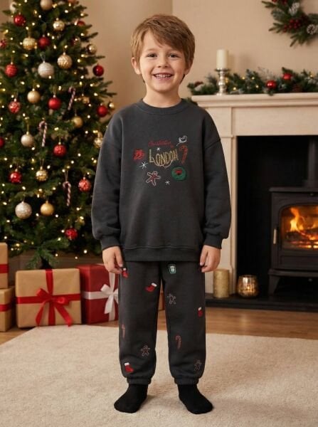 La’ciel  Paris Yeni Yıl Unisex Takım - Füme