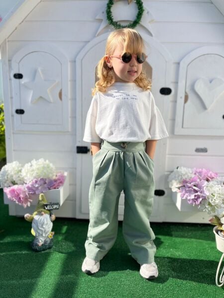 Palazzo Asya Pantolon - Yeşil