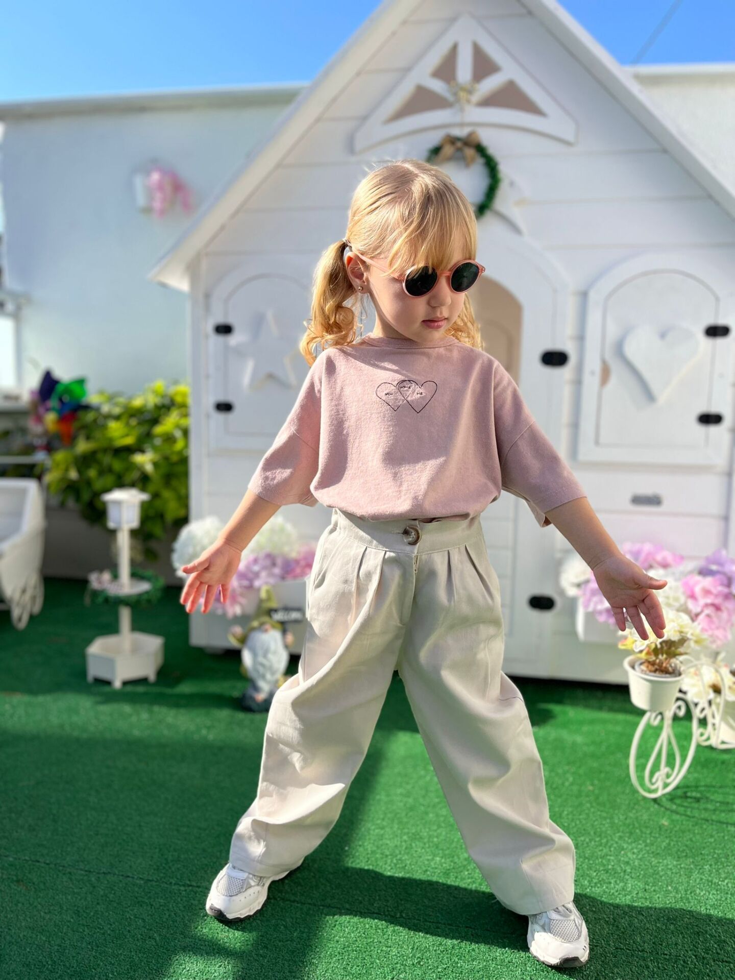 Palazzo Asya Pantolon - Krem