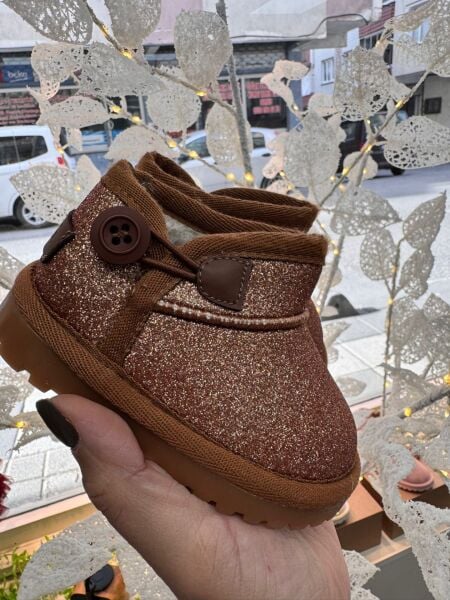 Peluş Bot - Simli Kahve