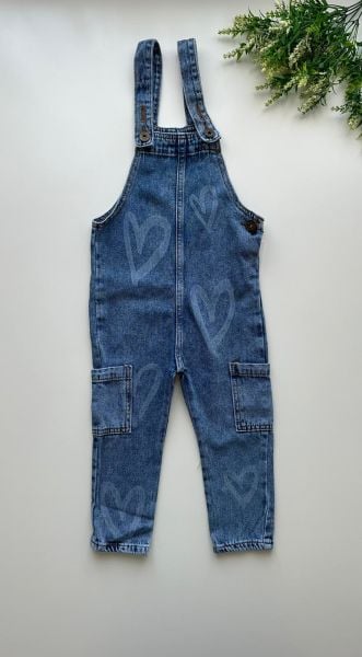 Laciel Paris Uzun Denim Salopet