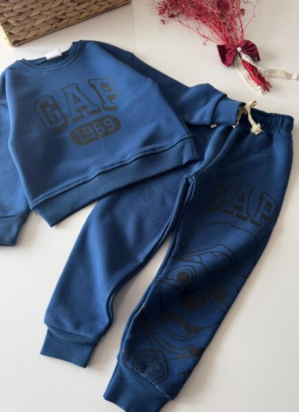 Logolu Karakterli Takım - Lacivert