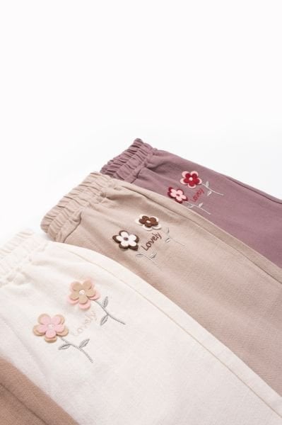 Cemre Organik Keten Pantolon - Soft Vizon
