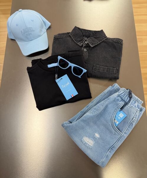 La'ciel Paris Şapka - Mavi