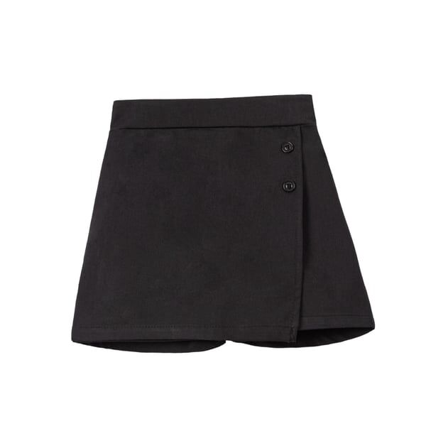 Şort Etek - Siyah
