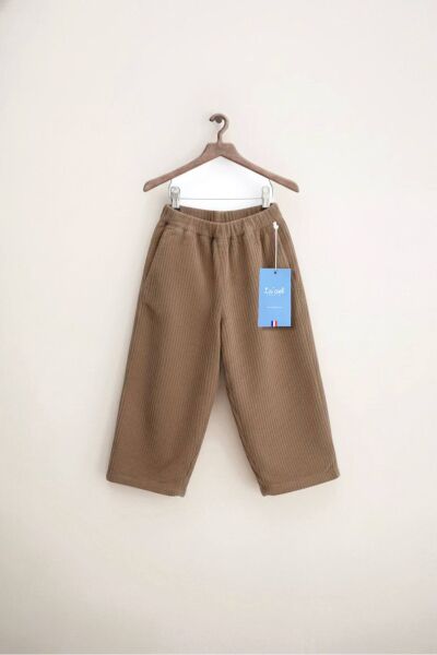 La'ciel Paris Kadife Pantolon - Kahve
