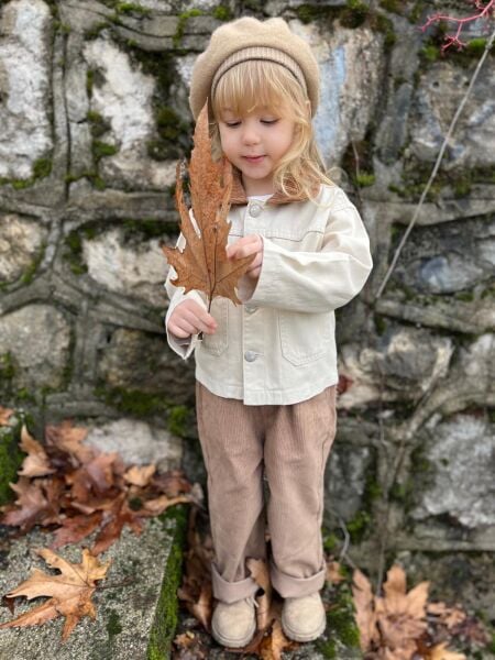 La'ciel Paris Kadife Pantolon - Kahve