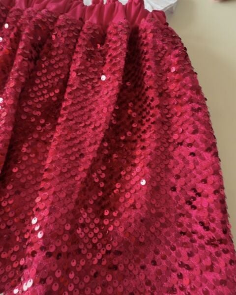 Asarkids Yaka Nakışlı Pul Payet 2'li Takım - Pembe