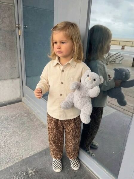 Asarkids La'ciel Unisex Leopar Balon Jean - Leopar