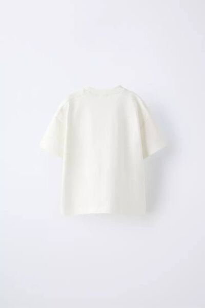 Asarkids La'ciel Paris  Basic Tişört - Beyaz