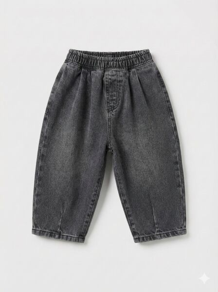 La'ciel Paris Denim Balon Jean - Füme