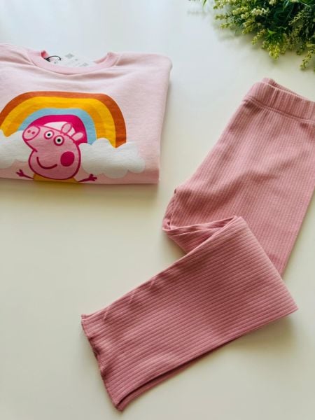 Peppa Baskılı Takım