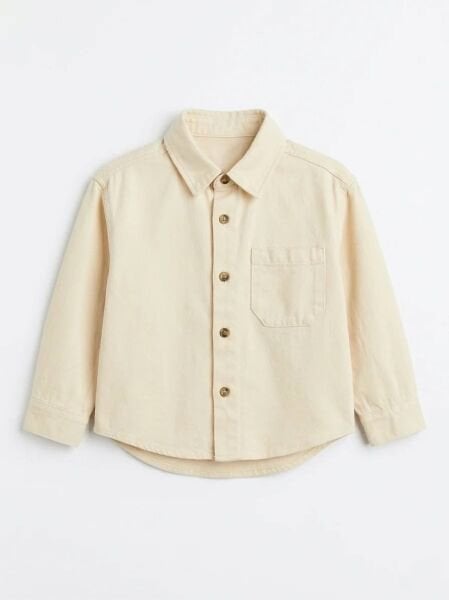 Asarkids La'ciel Paris  Basic Gömlek - Krem