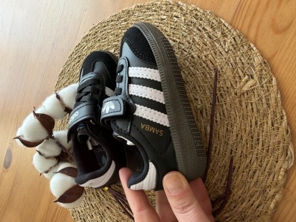 Asarkids 3 Çizgili Spor Ayakkabı - Siyah