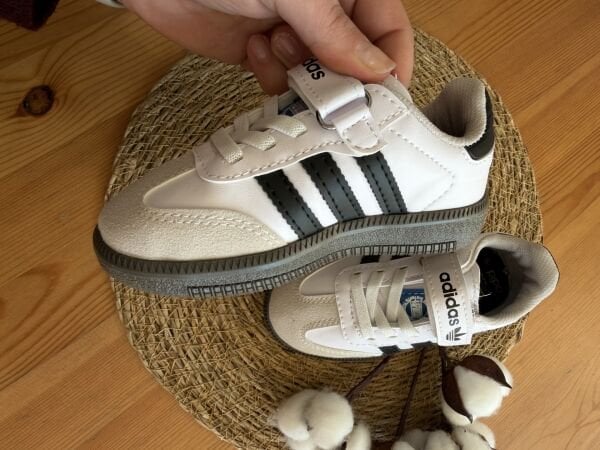 Asarkids 3 Çizgili Spor Ayakkabı - Beyaz