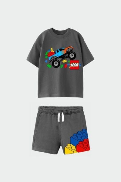 Baskılı Aras Takım - Füme