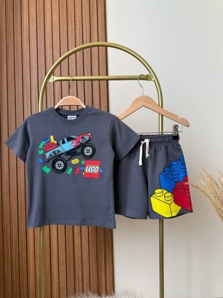 Baskılı Aras Takım - Füme