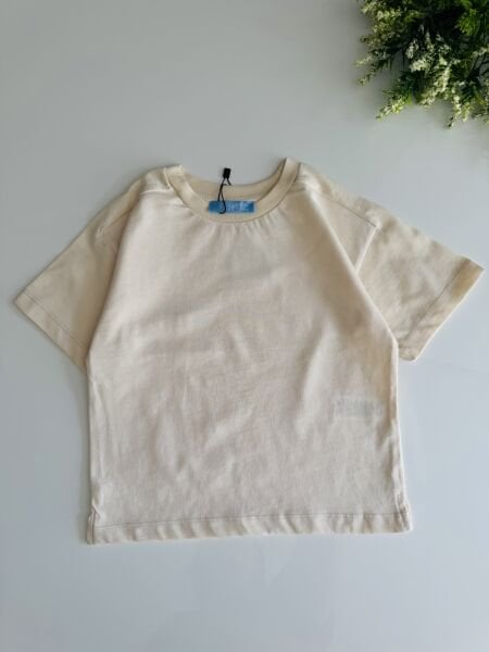 Atlas - Kıvanç  La’ciel Basic T-shirt - Krem