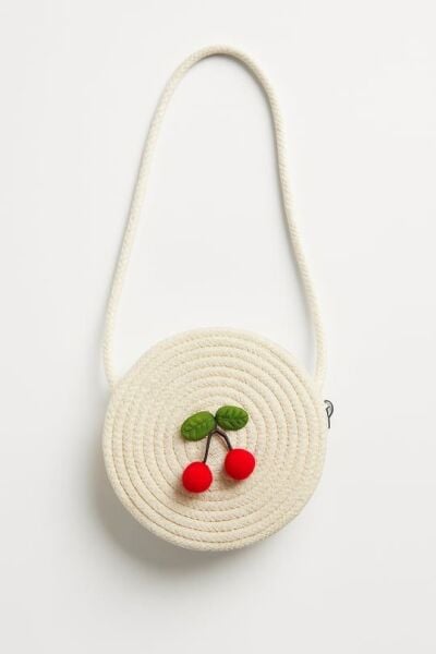 Asarkids Kiraz Hasır Çanta