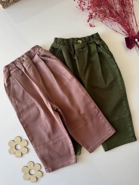 Likralı Gabardin Kıvanç Pantolon - Soft Kiremit