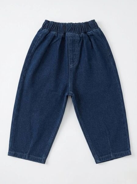 Asarkids Asarkids La'ciel Paris Denim Balon Pantolon - Koyu Mavi