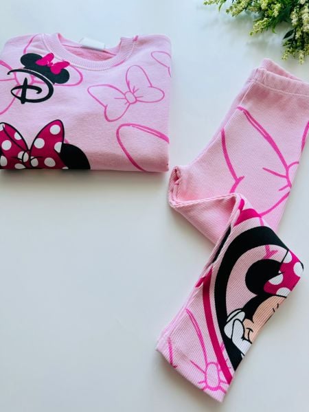 Minnie Mouse Rocking Shoes Takım - Pembe