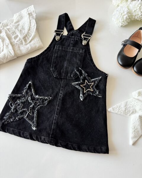 Yıldız Nakışlı Jile - Siyah