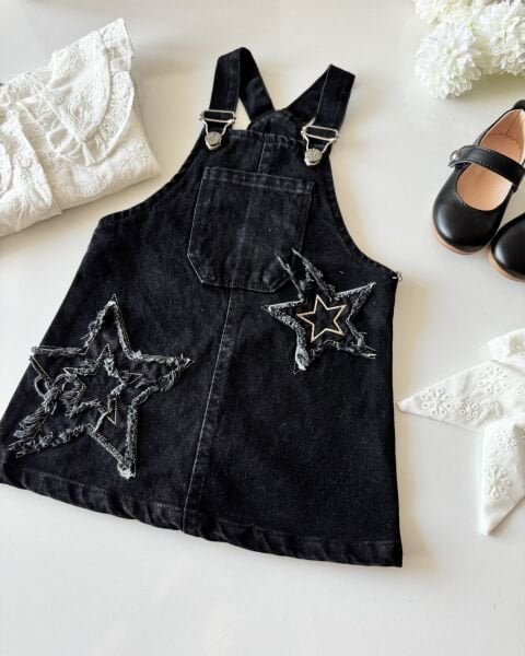 Yıldız Nakışlı Jile - Siyah