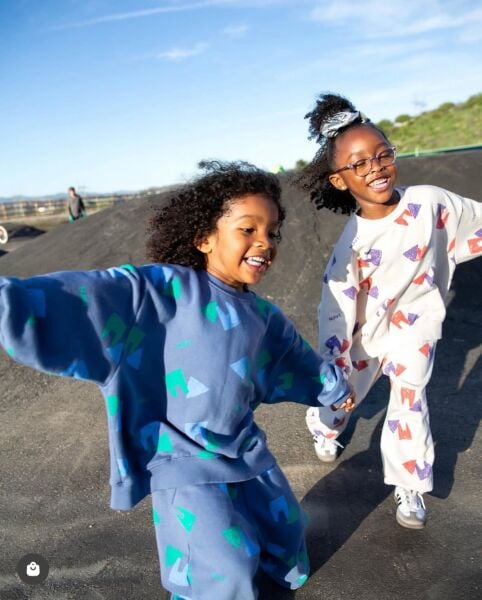 Navi Baskılı Unisex Takım - Beyaz