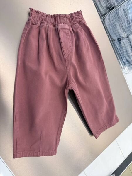 Asarkids  La'ciel Paris Denim Balon Pantolon - Gül Kurusu