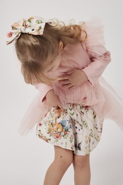 Asarkids Tütü Etekli Kolları Tüllü 2'li Takım - Pembe