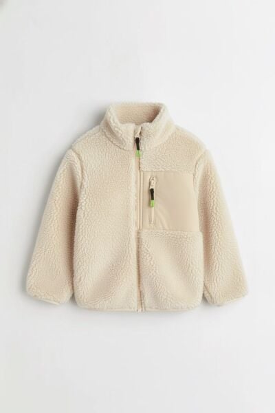 La'ciel Paris Peluş Ceket - Krem