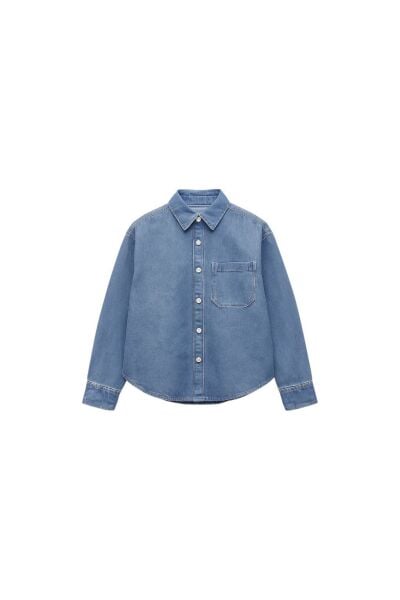 La'ciel Paris Kot Gömlek - Mavi