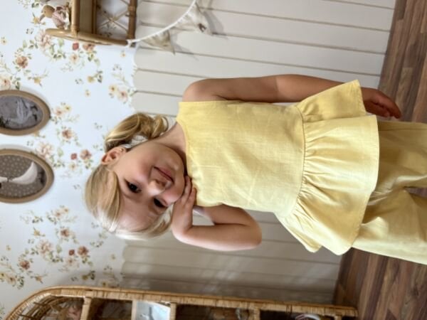 Keten Nehir Takım - Sarı