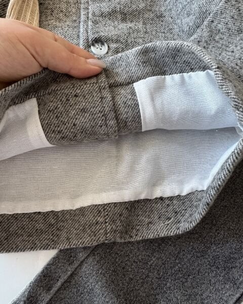 Kaşe Ceketli 3'lü Set - Kahve Kırçıllı