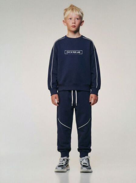 Unisex Kullanıma Uygun Eşofman Takımı - Lacivert