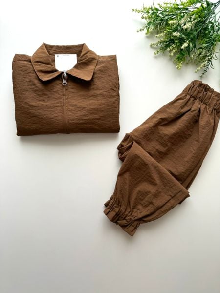 Paraşüt Kumaş Takım - Kahve