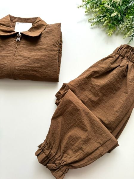 Paraşüt Kumaş Takım - Kahve