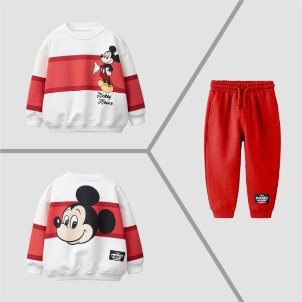 Karakter Baskılı Takım - Kırmızı