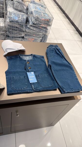 Asarkids La'ciel Paris Denim Pantolon - Koyu Mavi ( Sadece Pantolon)