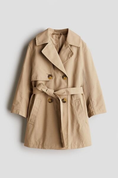 Asarkids La'ciel Paris Kruvaze Trençkot - Krem