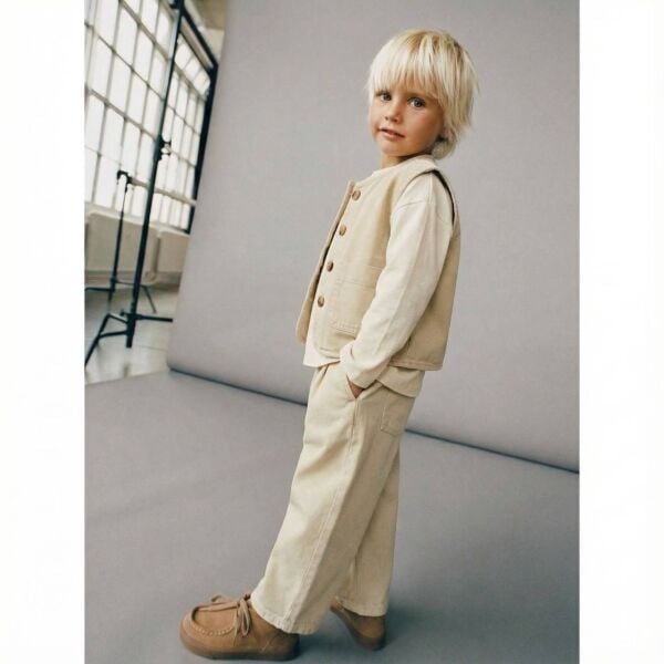 Asarkids La'ciel Paris Yelek - Krem