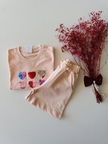 Kalpli Pul Payet Deniz Takım - Somon